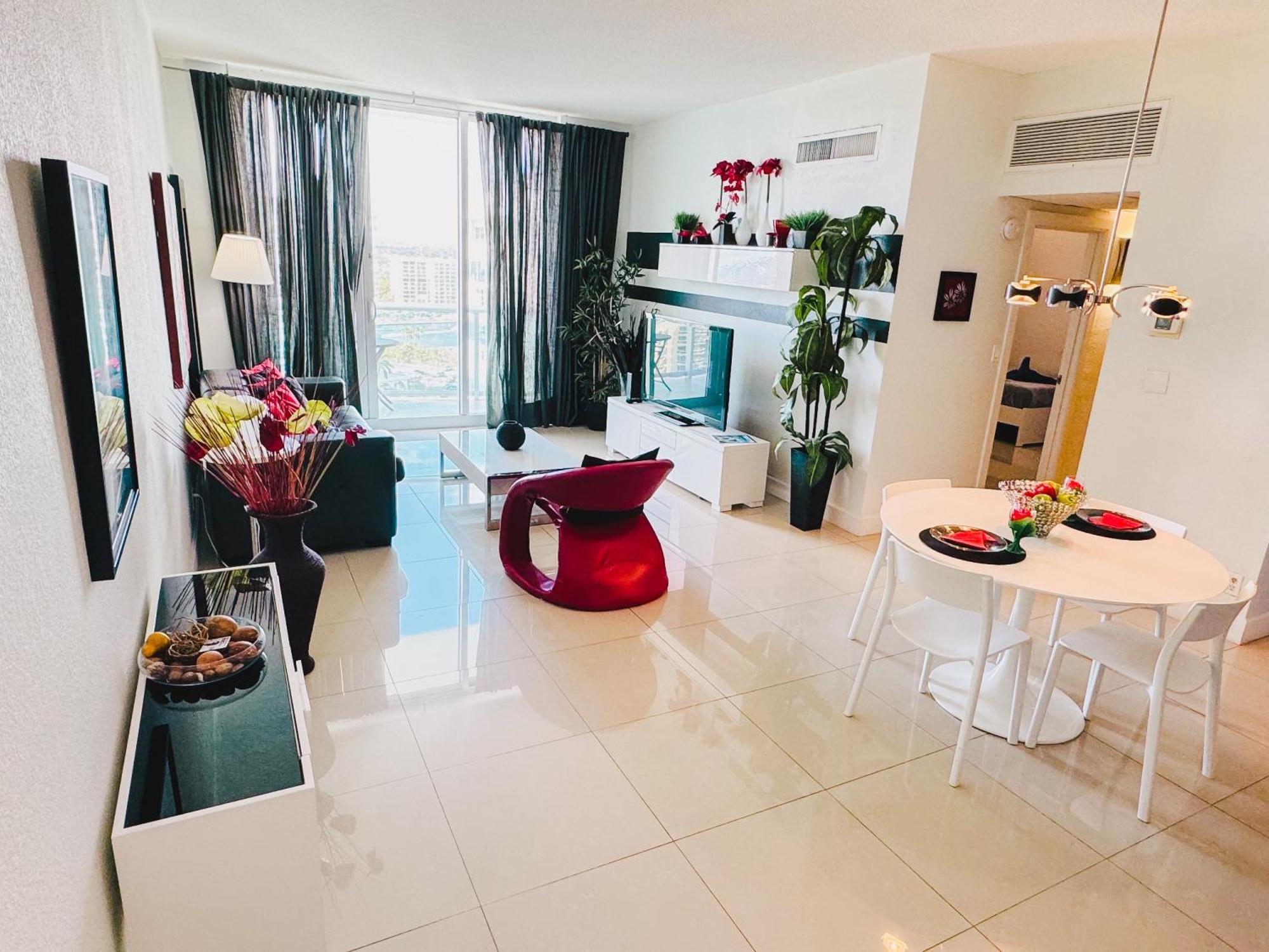The Tides On Miami Hollywood Bay View Apartments 1B Eksteriør bilde